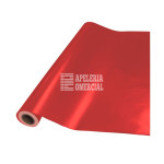 PAPEL METALICO METRO COLOR ROJO